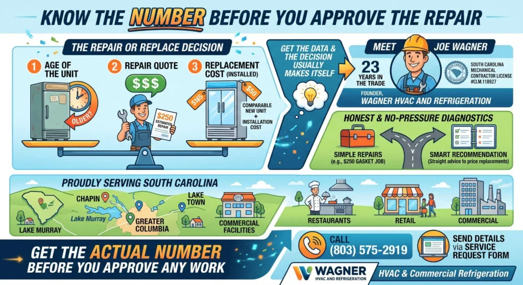 Picture of a repair cost infographic